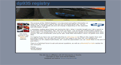 Desktop Screenshot of dp935registry.com