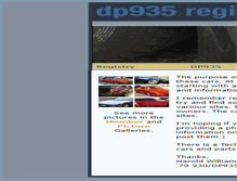 Tablet Screenshot of dp935registry.com